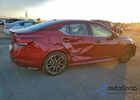 2025 Nissan Sentra Sr z USA, uszkodzony, nr VIN 3N1AB8DV2SY242979